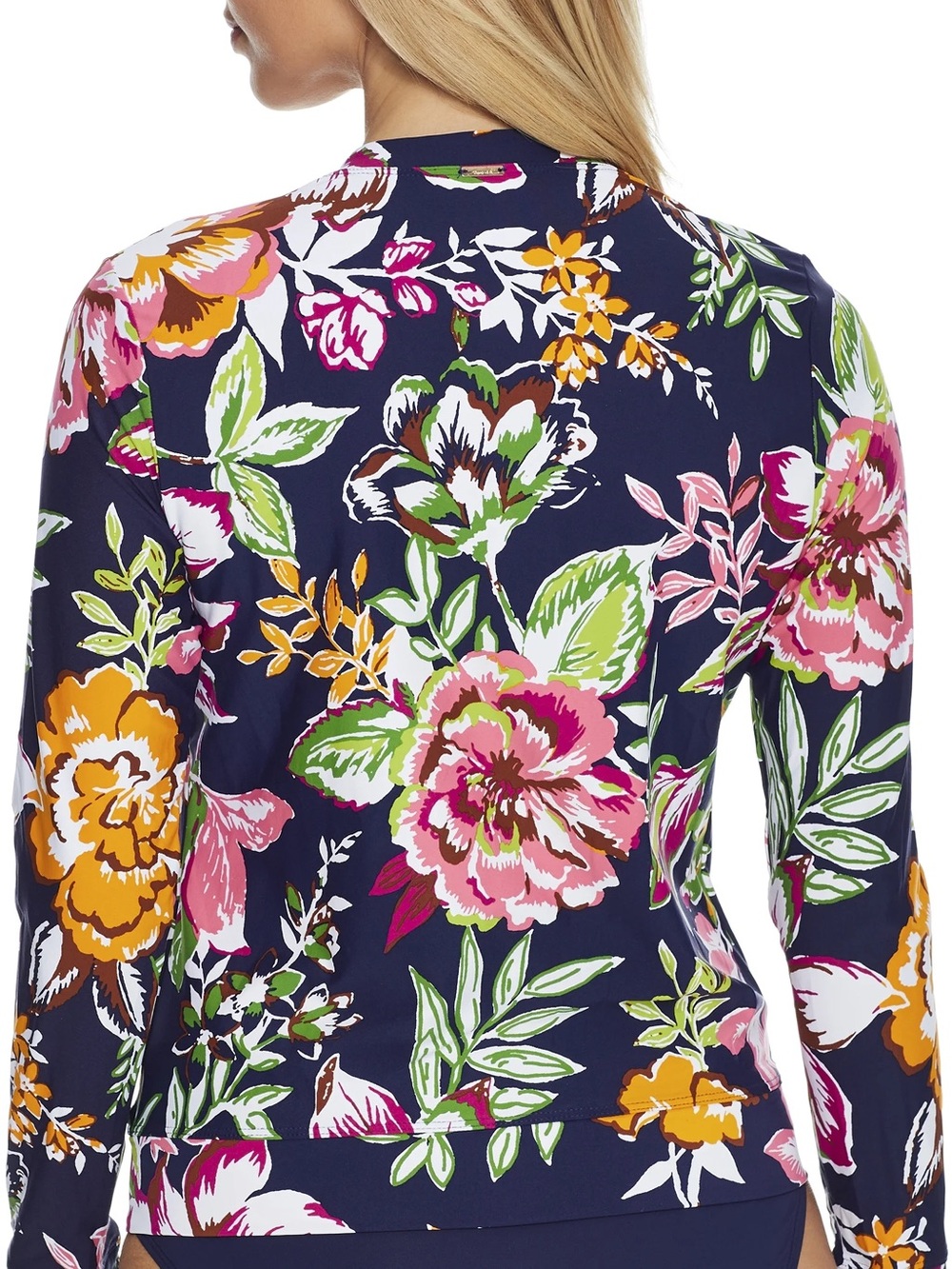 Anne Cole Tropical Bloom Rash Guard - Picture 2 of 5